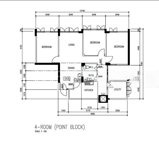 4 Room (4I) HDB for Rent in  161 Mei Ling Street - Image 11